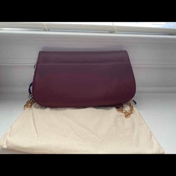 Tory Burch crossbody bag (deep burgundy) - Picture 4 of 6